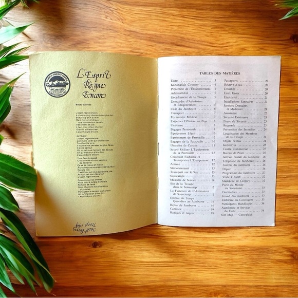 VINTAGE 1980s Boy Scouts of Canada Jamboree & Camp Booklets - Lot of 6 - Retro - Picture 14 of 16